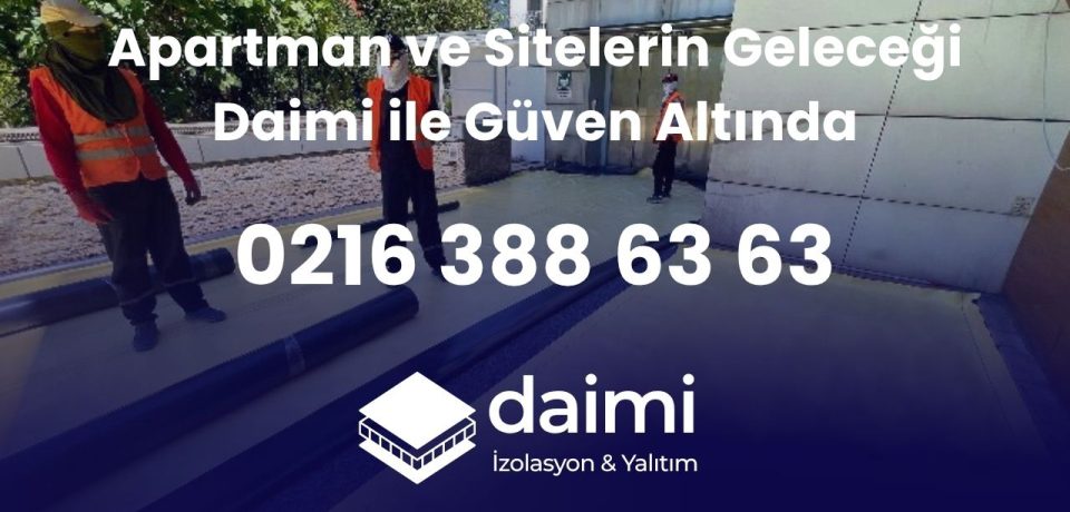 kadıköy apartman yalıtım hizmeti